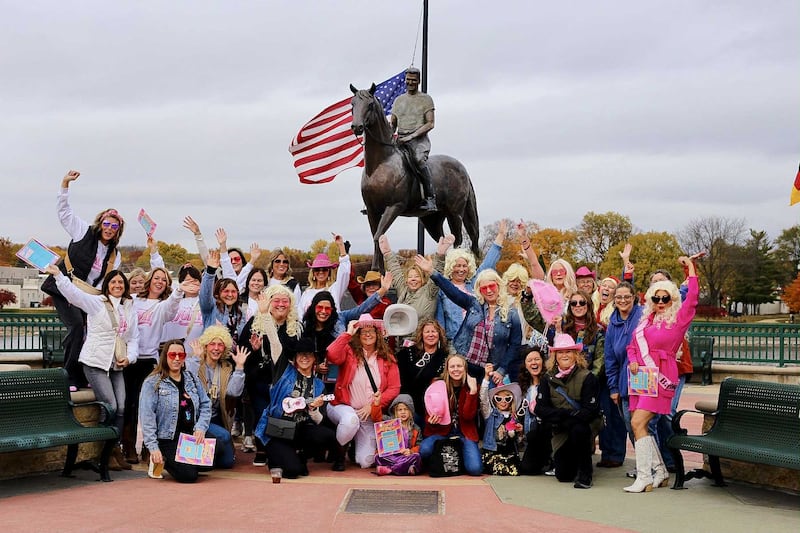 Over 40 participants turned out in their best Dolly-inspired outfits to raise awareness and funding for the Dolly Parton Imagination Library Program on Saturday, Nov. 8 in Dixon. United Way of Lee County serves as the official local program partner for the Imagination Library.