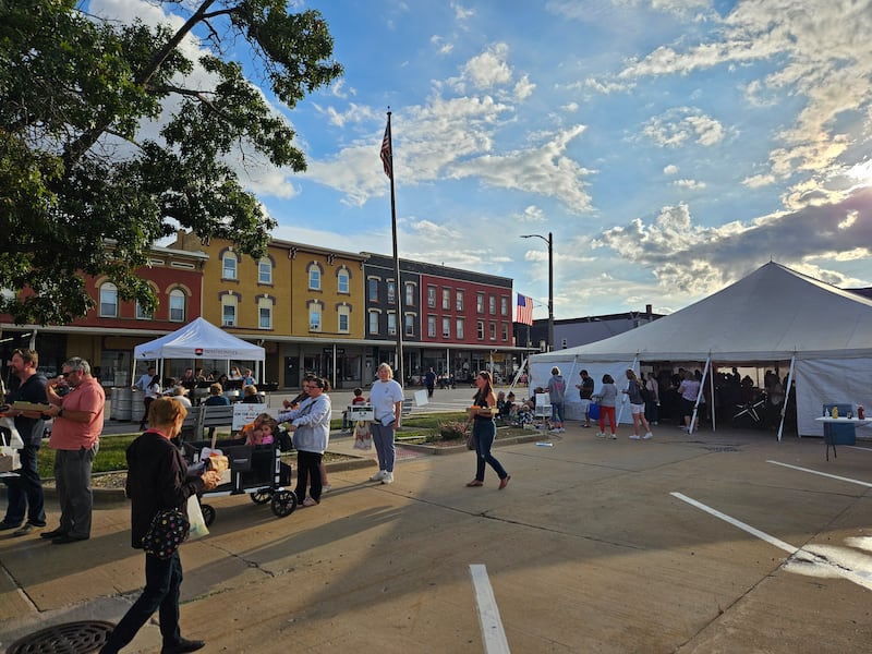 Visitors came to downtown Sandwich for the Taste of Sandwich on Wed, Sep 24 2025.