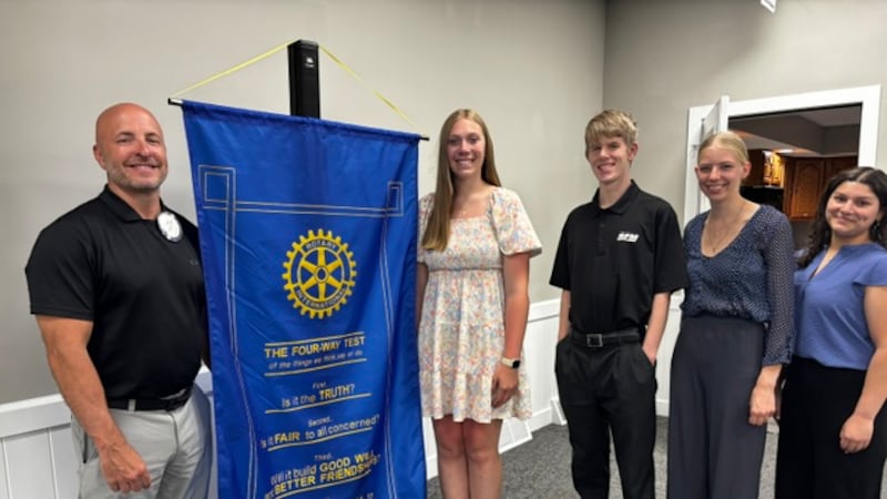 Rock Falls Rotary honors students of the month for 2025-26 school year