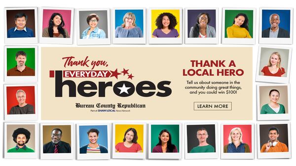Bureau County Thank you, Everyday Heroes 2026