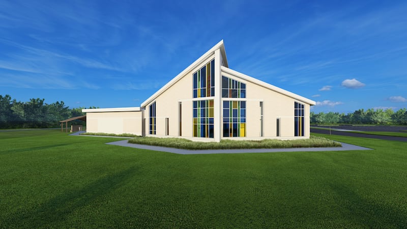Crystal Lake church where apartments under construction plans to expand with building, amphitheater