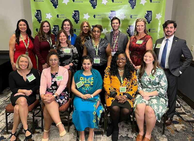 The winners of the Illinois State Board of Education's Teacher of the Year awards for 2025.