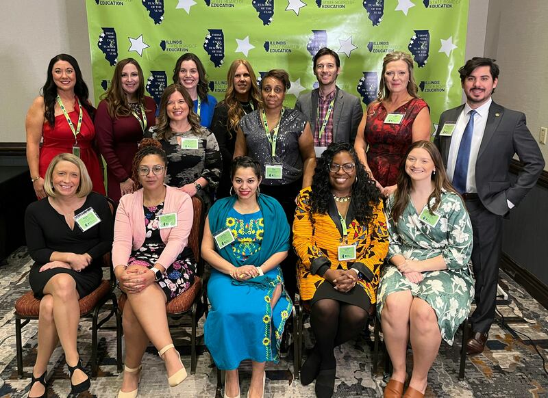 The winners of the Illinois State Board of Education's Teacher of the Year awards for 2025.