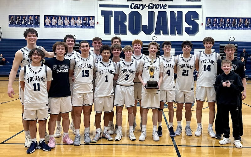 Cary-Grove defeated Crystal Lake Central 75-57 on Friday to clinch a share of the Fox Valley Conference boys basketball title.
