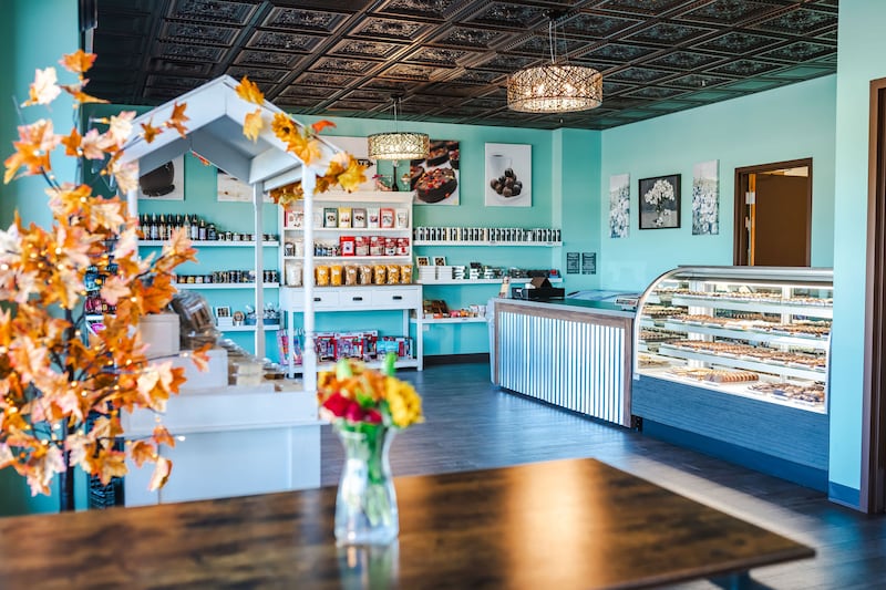 The Chocolate Shoppe is located on U.S. Route 34 in Plano.