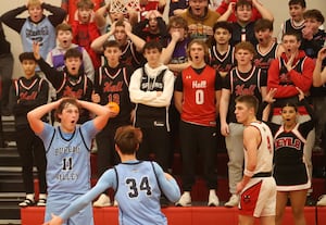 Photos: Bureau Valley edges Hall in thrilling 55-53 boys basketball showdown