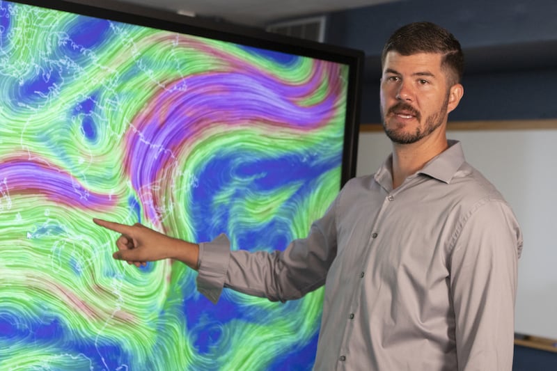 Victor Gensini, an associate professor at Northern Illinois University, will help lead the first large scale hailstorm research project in the United States in the past 40 years. Research is expected to take place in spring 2025.