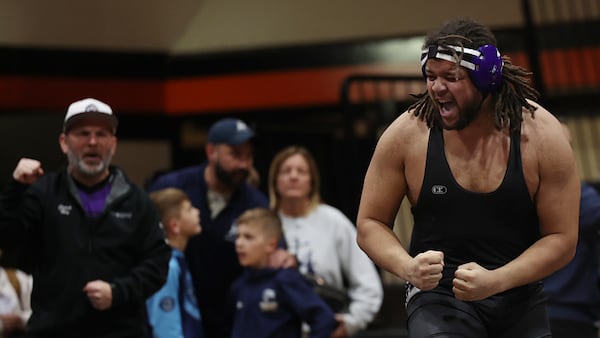 Photos: IHSA Class 1A Boys Wrestling Sectionals