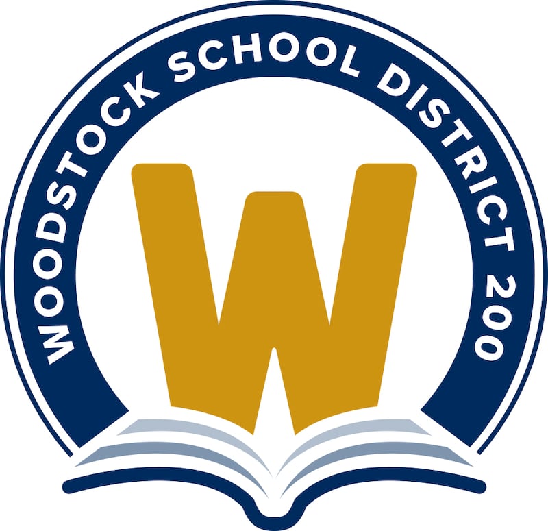 The new Woodstock School District 200 logo