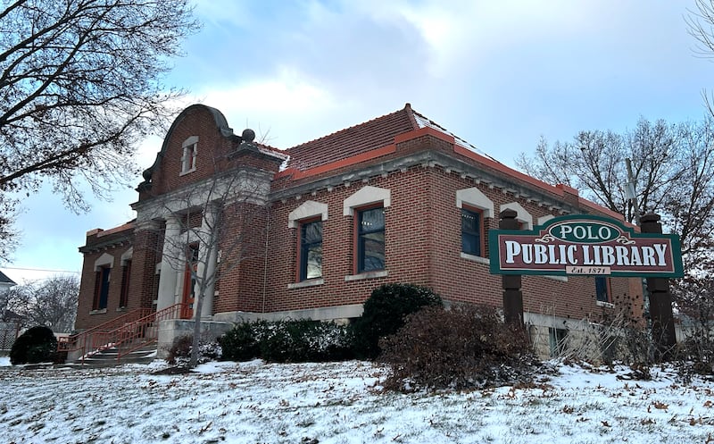 The Polo Public Library is located at 302 W. Mason Street.