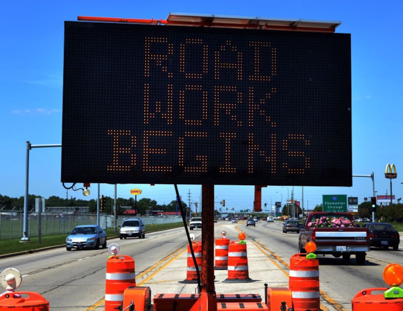 Bradley: Road work (photo)