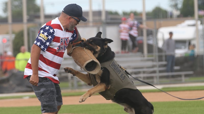 Photos: Illinois Valley Pistol Shrimp salutes first responders