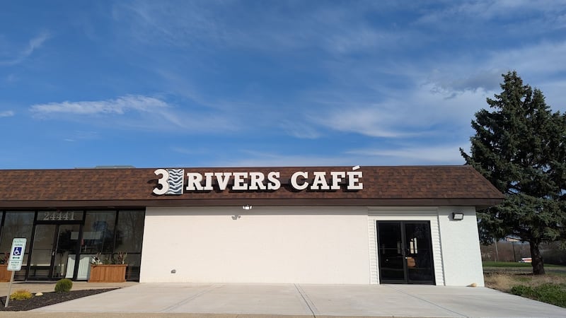 3 Rivers Cafe at 24441 W. Eames St. in Channahon, is seen on Sunday, April 6, 2025.
