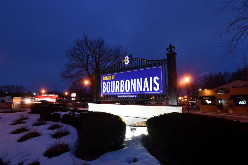 Village of Bourbonnais main welcome sign (copy) (copy)