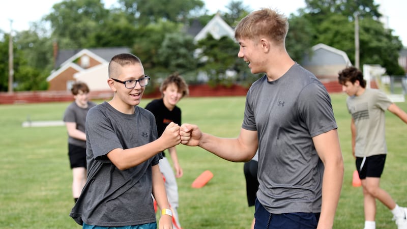 Photos: Manteno Tackling Disabilities football camp