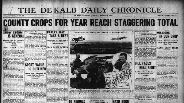 Historical covers for March 25: County Crops for Year Reach Staggering Total