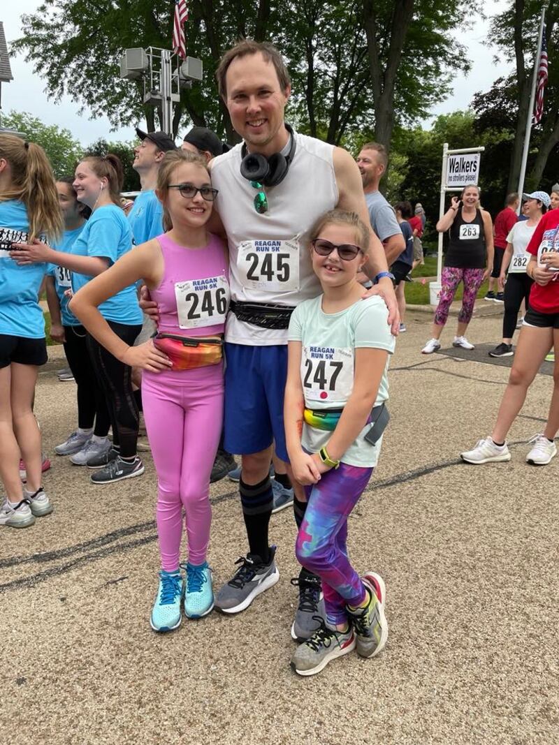 Michael Sarno, physical therapist at OSF Saint Katharine.