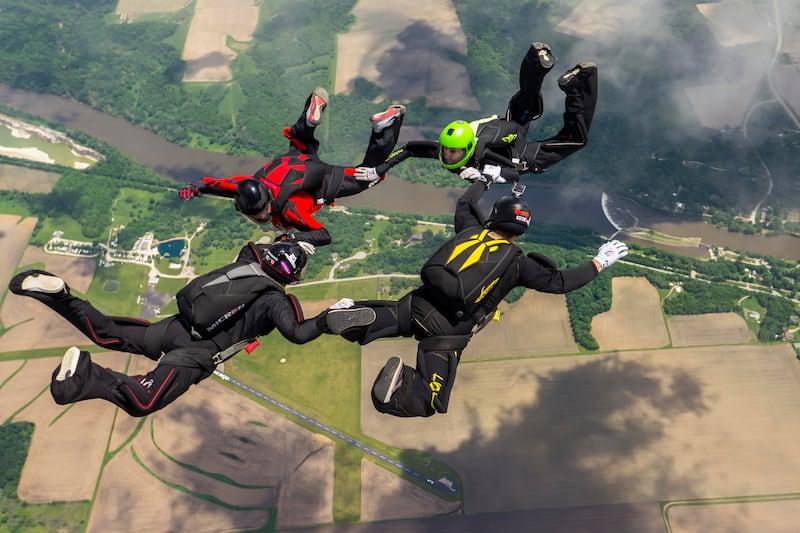Photo provided by Skydive Chicago