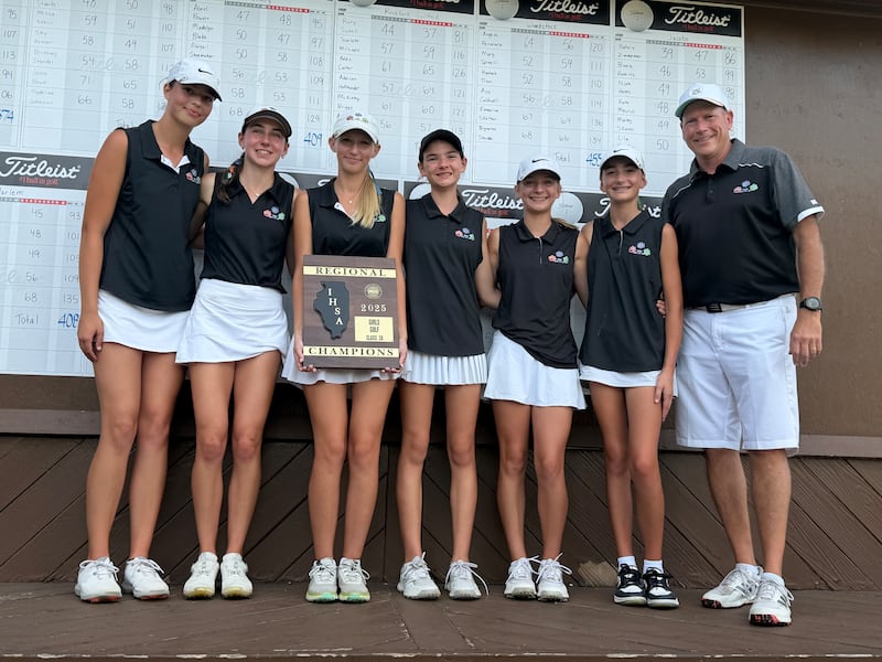 Crystal Lake Central co-op won the Class 2A Rockford Boylan Regional championship on Tuesday, Sept. 30, 2025 at Mauh-Nah-Tee-See Country Club in Rockford
