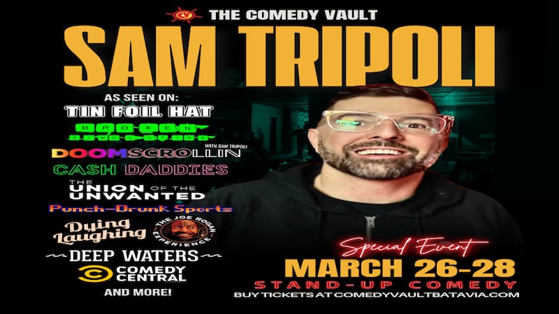 The Comedy Vault brings stacked lineup of performers to Batavia in March