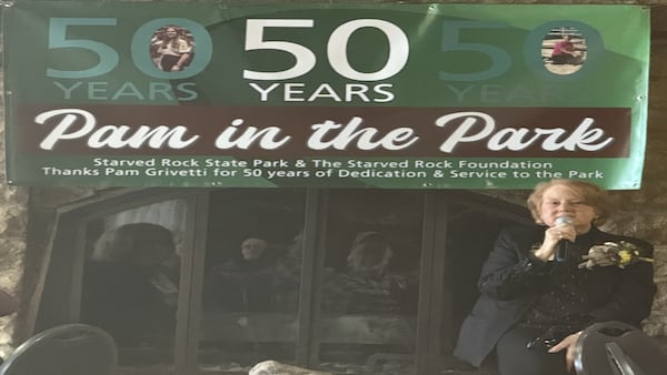 ‘My happy place’: Starved Rock Foundation celebrates Pam Grivetti