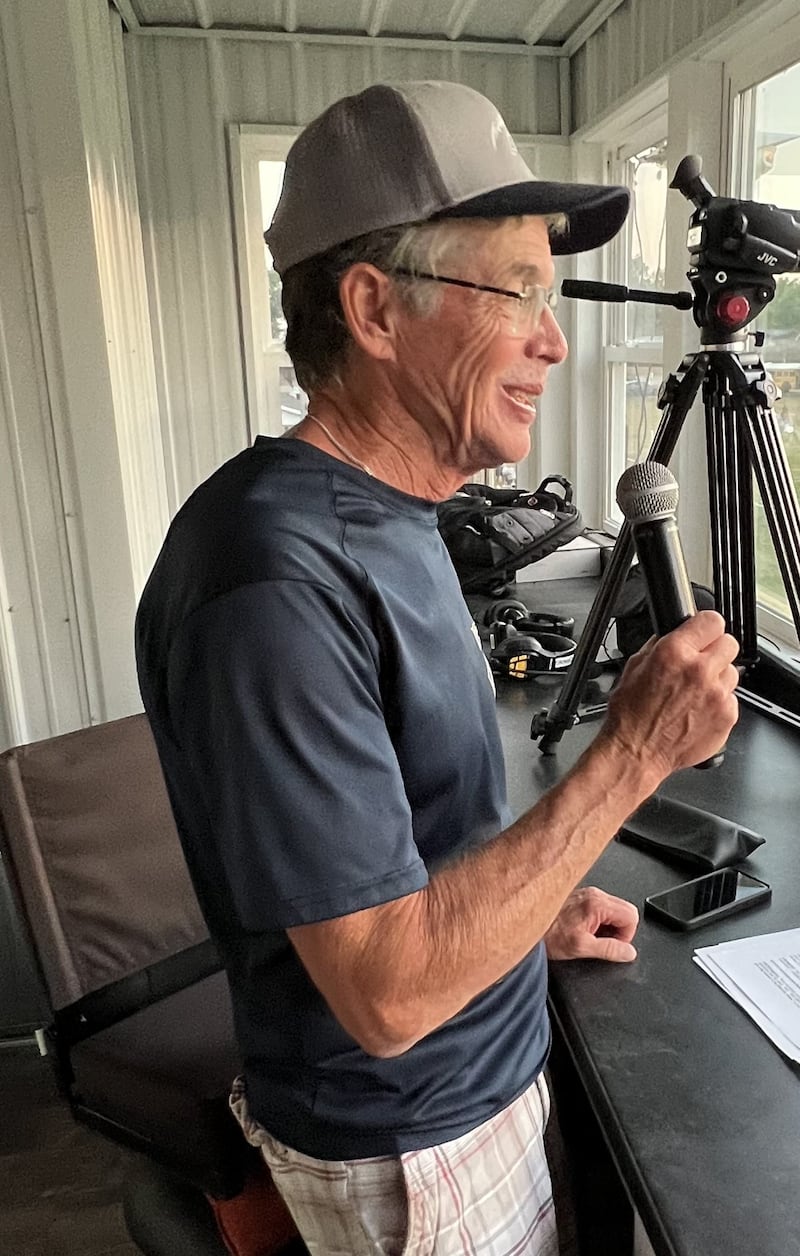 Mineral's Rod Jackson has been the PA announcer for Annawan home football games for 46 years, including the A-W co-op since 2008.