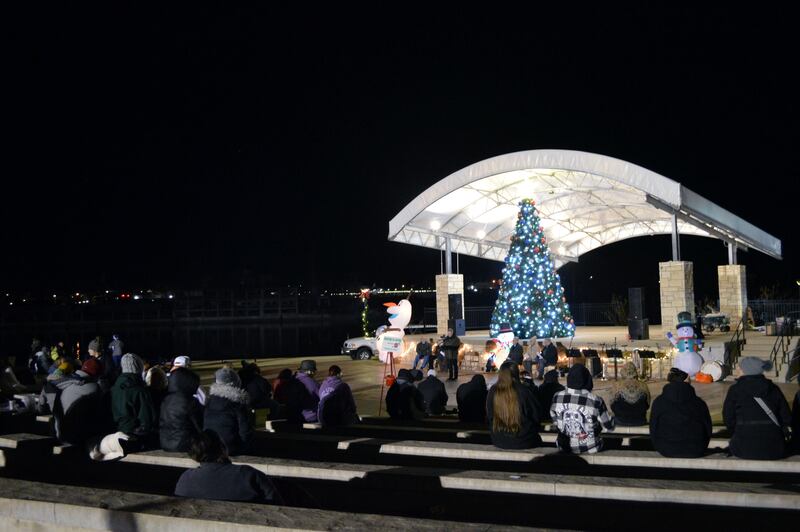 The names of more than 800 loved ones were read off during Rock Falls’ annual Love Light Tree ceremony in front of a live Christmas tree on Friday, Nov. 17, 2023, at RW&B Park.