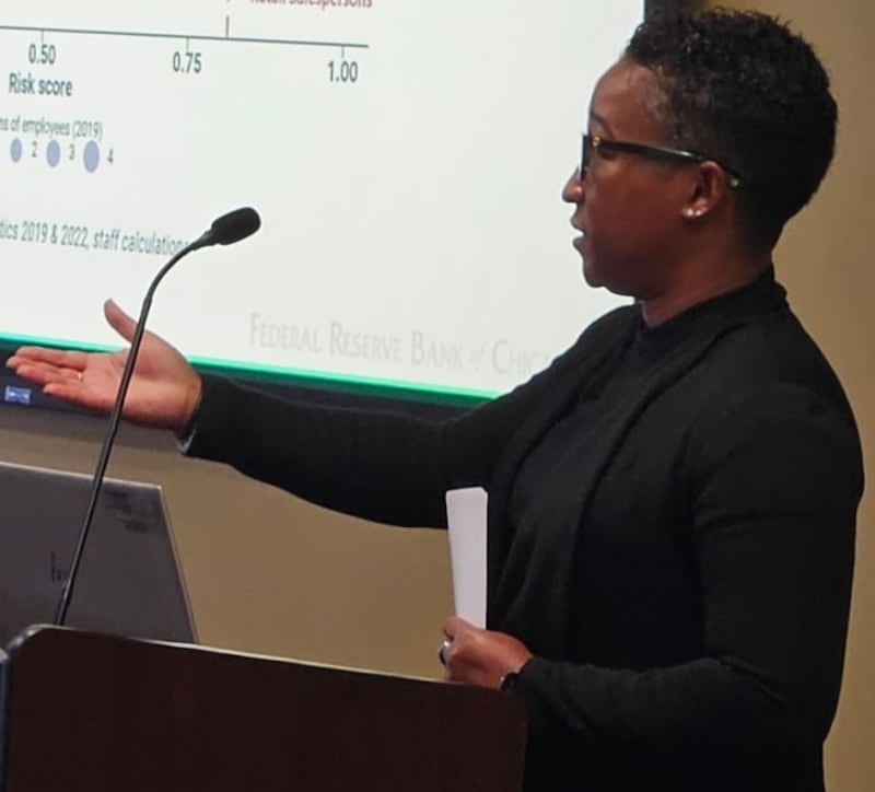 Federal Reserve Bank of Chicago senior economist Kristen Broady, Ph.D.