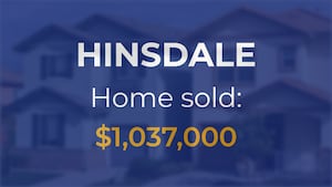 Single-family home sells for $1.04 million in Hinsdale