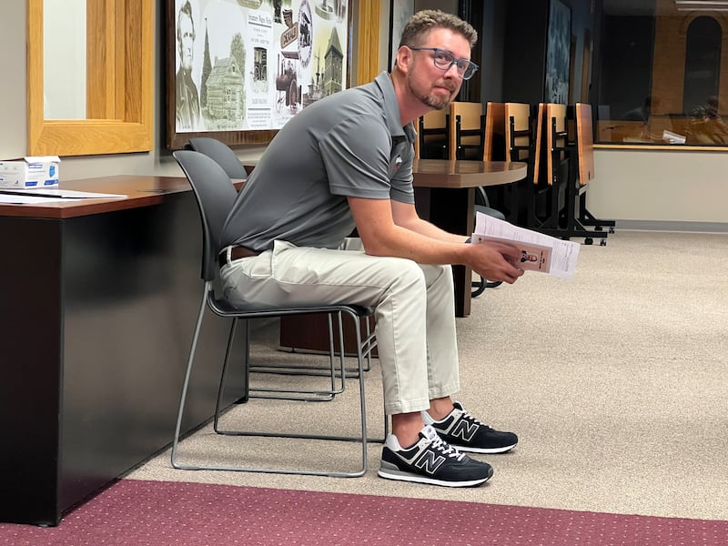 David Stouffer, who held a seat on the Sycamore City Council from 2017 to 2023, was appointed to another stint as a city alderman on Oct. 20, 2025. He was appointed after Sycamore Mayor Steve Braser said 4th Ward Alderman Ben Bumpus resigned.