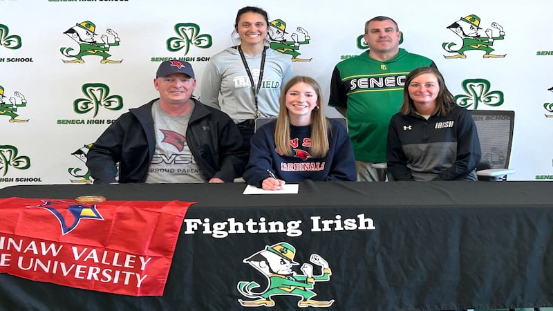 Seneca’s Evelyn O’Connor will run D2 at Saginaw Valley State