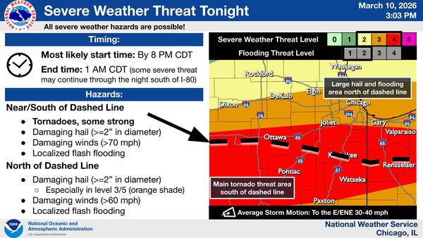 Tornado warning issued for Livingston County