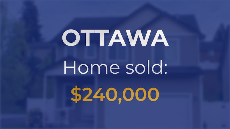 Single-family home in Ottawa goes for $240,000