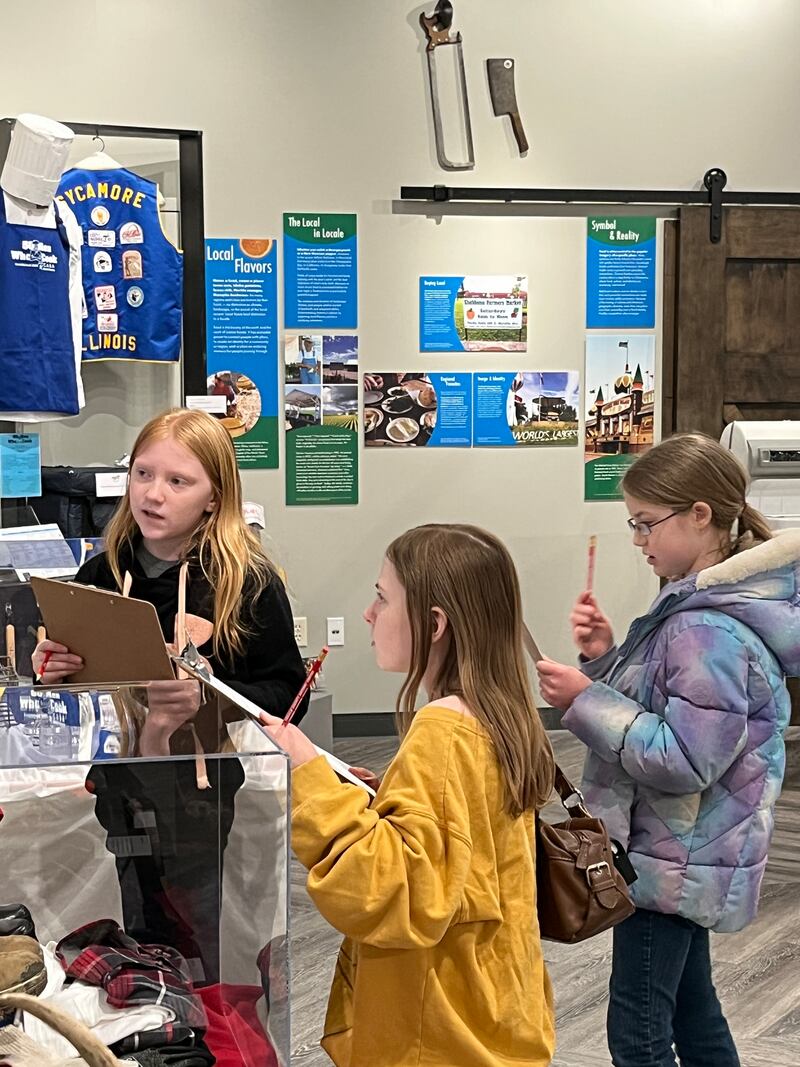 Food: Gathering Around the Table”, an exhibit hosted by DeKalb County History Center in collaboration with the Smithsonian, received an Award of Excellence from the Illinois Association of Museums.