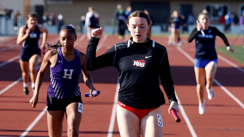 Huntley wins 8 events, brings home 5th consecutive FVC girls track and field title