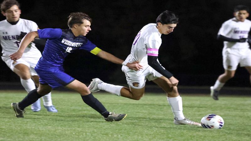 Photos: Mendota boys soccer meets Harvest-Westminster in sectional championship game