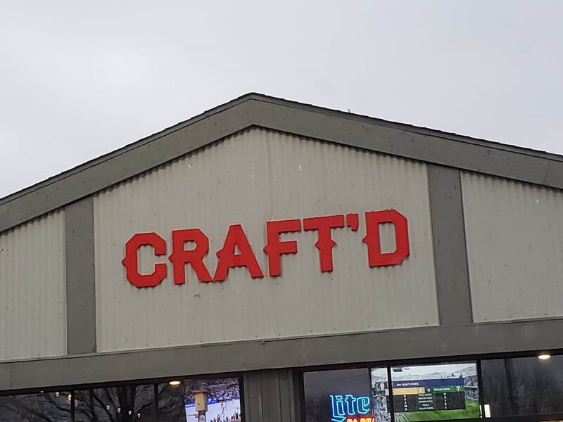 Craft'd Plainfield serves hearty appetizers, burgers, entrees, sandwiches and a slice of chocolate cake that could feed four people.