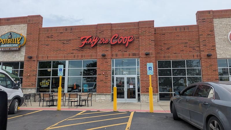 Fry the Coop, known for its signature spicy chicken sandwich, recently opened a location at 2611 W Jefferson St. in Joliet. Fry the Coop is seen on Friday, June 20, 2025.
