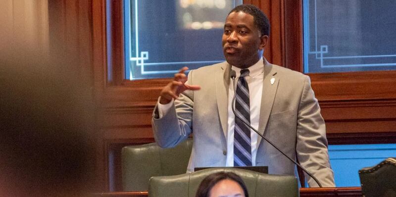 Gov. JB Pritzker signed the bill after Rep. Marcus Evans, D-Chicago, had a first-hand encounter with squatters recently.