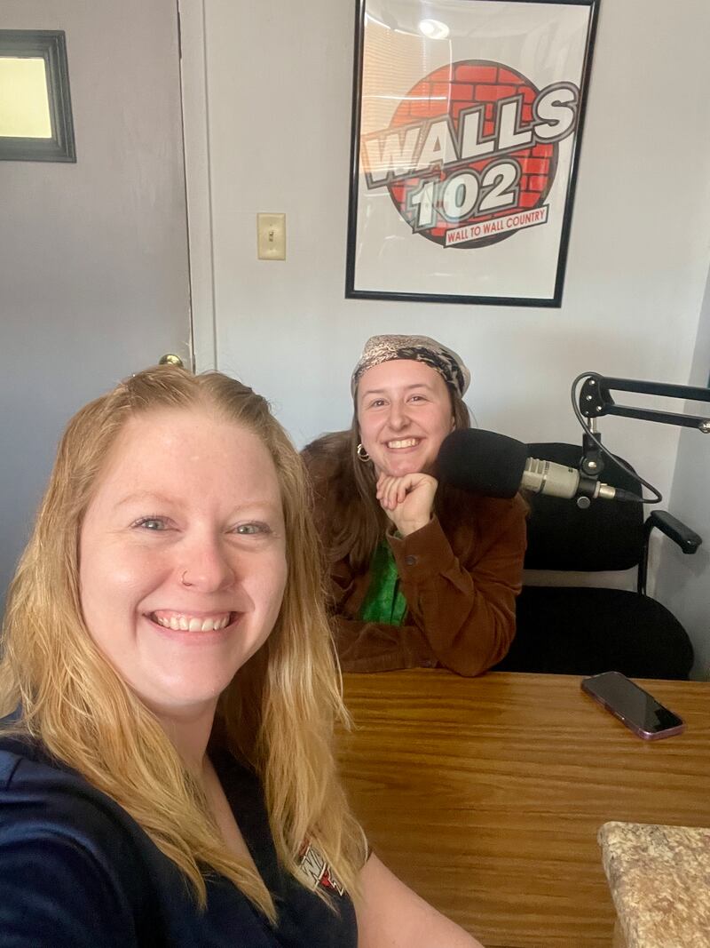 Dani Holland (left) and Grace McCormick