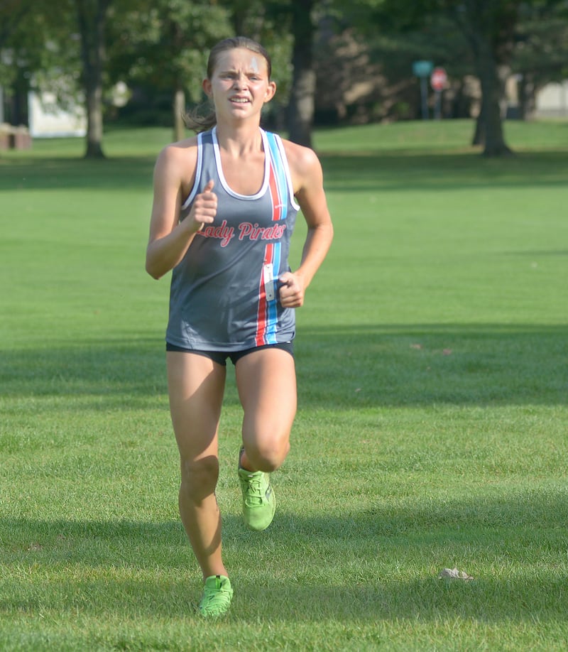 Ottawa freshman Georgia Kirpatrick placed third at Saturday's La Salle County Invitational at The Eastwood Golf Course in Streator.