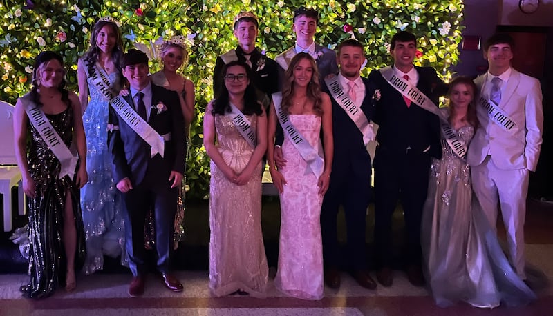 Streator High School prom royalty