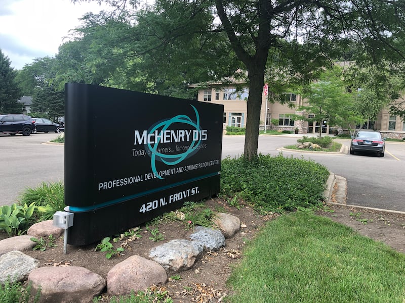 McHenry School District 15's new home at 420 N. Front St. (Route 31) in McHenry on  July 11,2023. The district's new Professional Development and Administrative Center was purchased for $1.6 million.