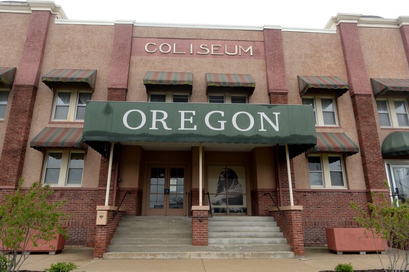 The Coliseum Museum of Art, Antiques, and Americana (CMAAA) is located on the southwest corner of Franklin Street and N. Fourth Street (Illinois 2) in downtown Oregon.