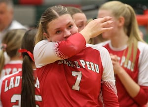 Photos: Washington volleyball upsets L-P in the Class 3A Sectional final