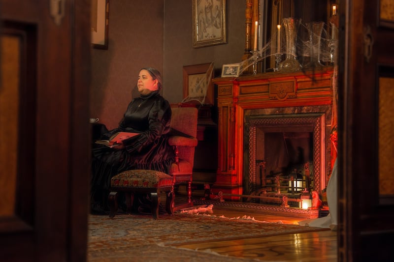 The Hegeler Carus Mansion will once again host the popular “The
Mansion is NOT Haunted” Tour on October 23, 24, & 25th, 6-9pm.