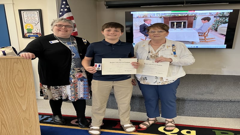 Chadwick wins Rochelle DAR video contest