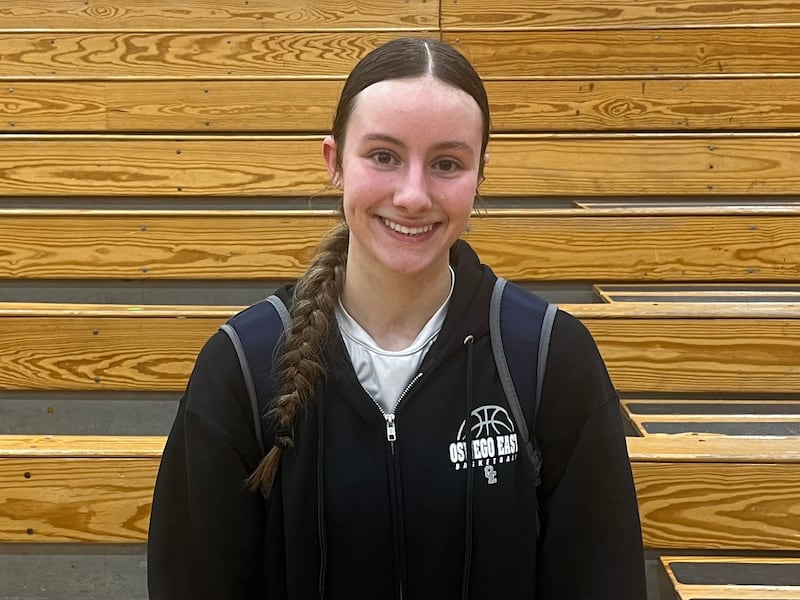 Oswego East senior Aubrey Lamberti