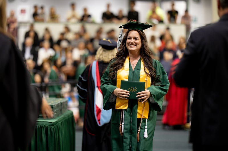 Kishwaukee College spring 2025 semester graduate