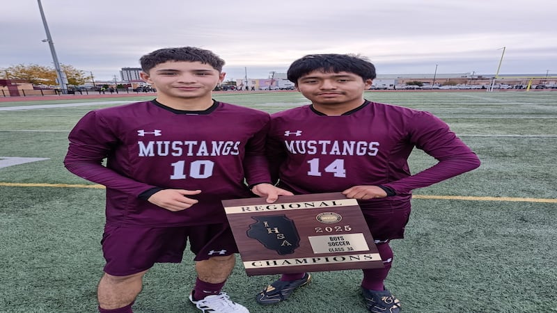 Alexander Barrera scores twice, both on Alfredo Campos assists, to lead Morton to regional plaque